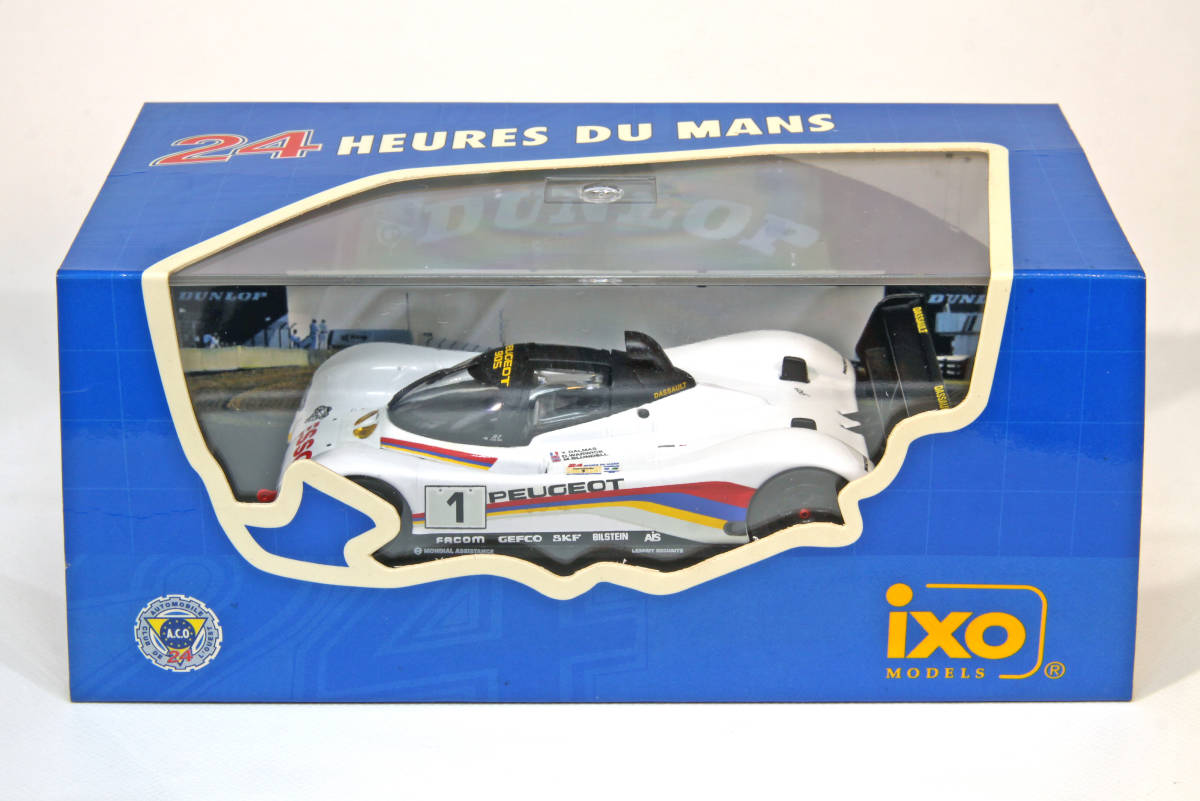1/43 ixo プジョー 905 #1 ワーウィック／ダルマス／ブランデル 1992年