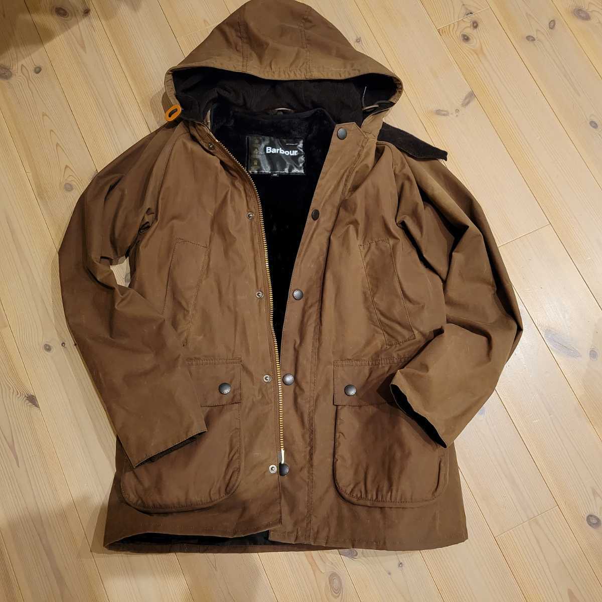 Barbour hooded BEDALE SL 38 ブラウン Barbour ビデイル バブアー HOODED BEDALE SL ブラウン ライナー付き