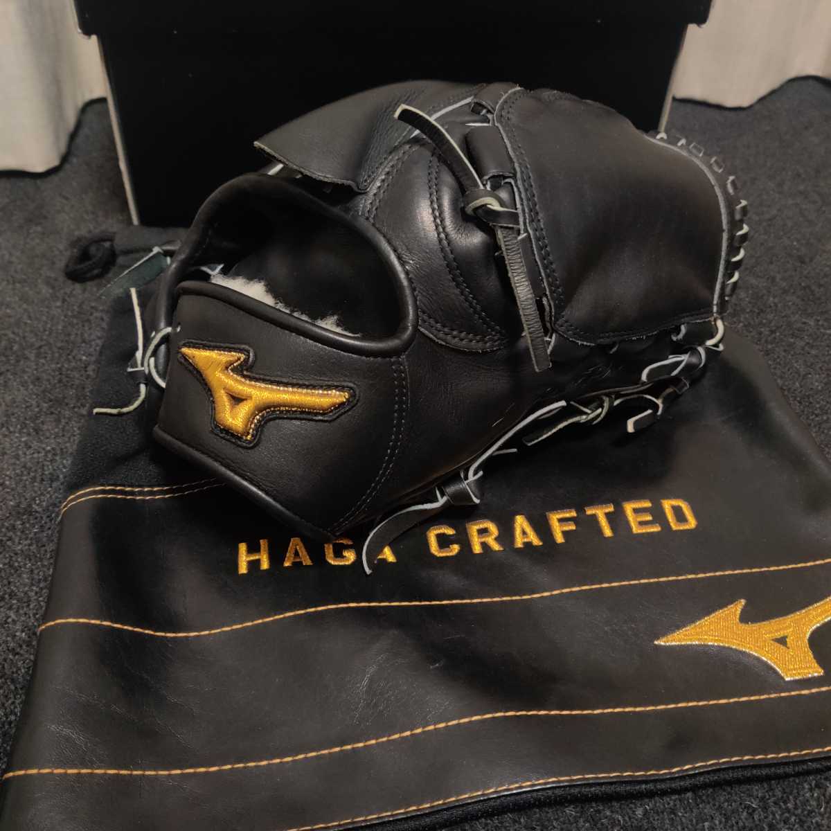 波賀クラフティット 生産終了品 ミズノプログローブ 硬式グローブ