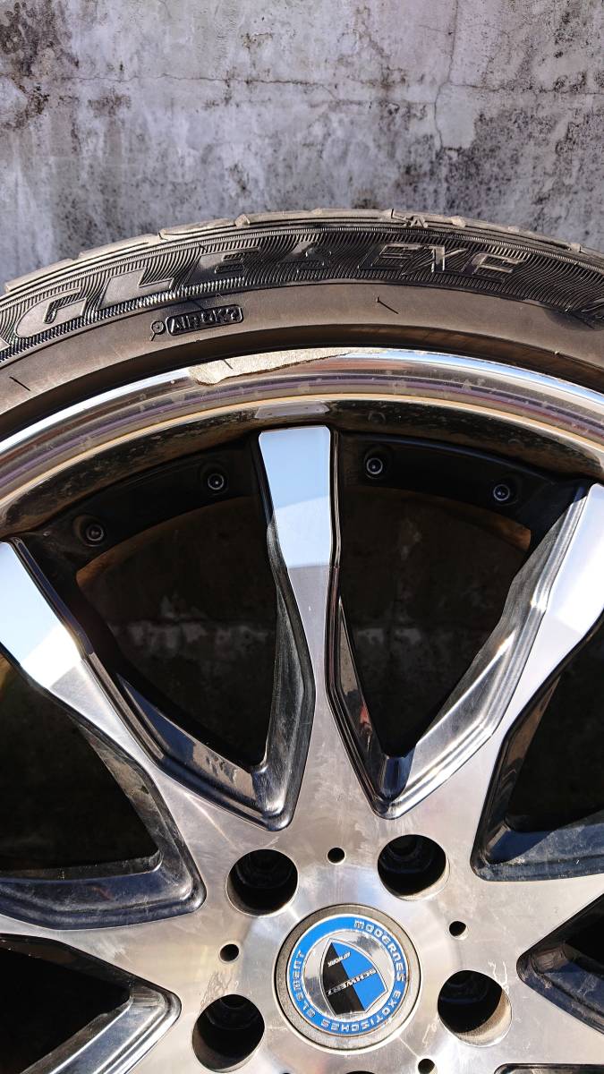 WORK☆SCHWERT ワーク シュバート20インチ☆バリ山タイヤ4本 245/40  