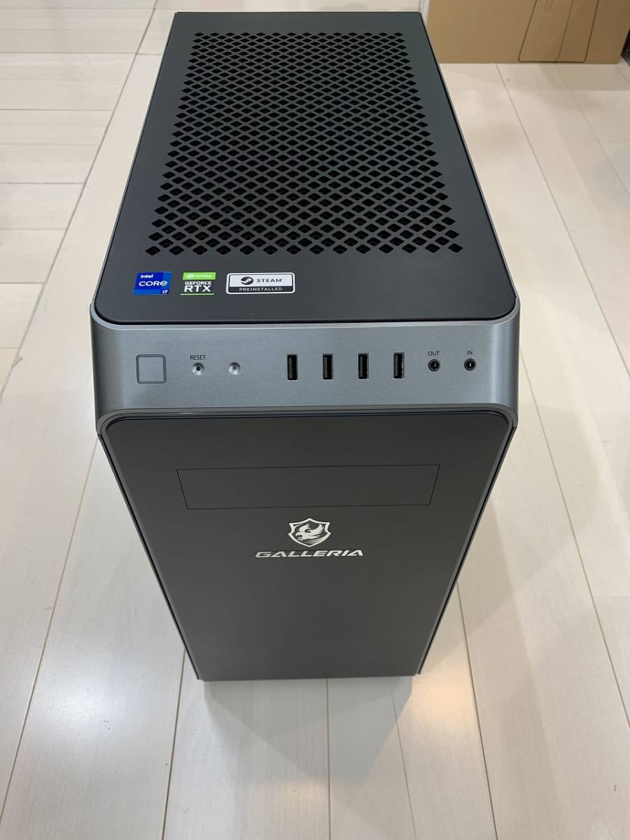 送料込 ゲーミングPC ドスパラ GALLERIA XA7C-R36T i7-11700 メモリ 