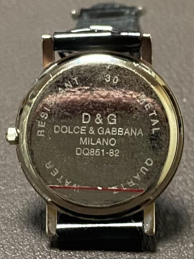 D&G ドルチェ＆ガッバーナ ITTIERRE ーSPA- QUARTZ MILANO DQ851 