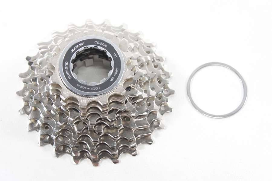 ◇◇シマノ SHIMANO 105 5700系 2x10速 コンポセット シルバー ST-5700 