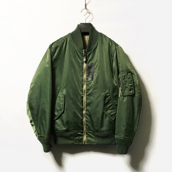 M&M x MASSES MA-1 フライトジャケット　オリーブ　カーキ　L M&M x MASSES MA-1 フライトジャケット オリーブ カーキ L M&M x
