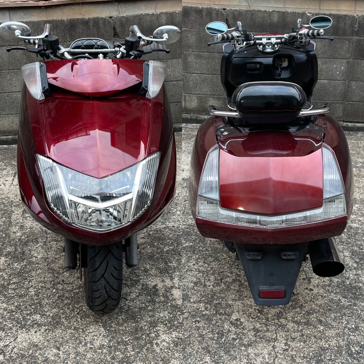 ヤマハ マグザム ワインレッド 実働 大阪(126cc-250cc)｜売買された 