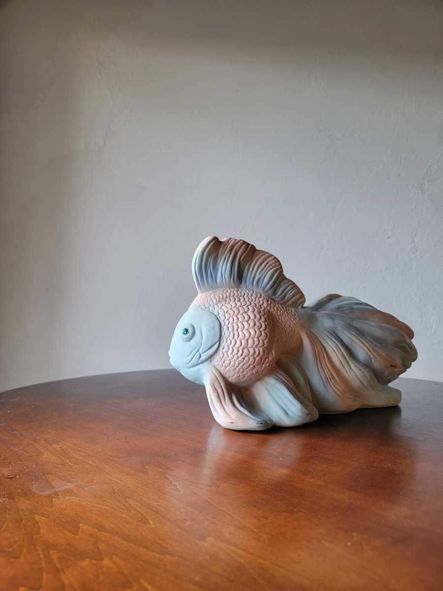 美品】サカナ 魚 木彫 天然木 置物 インテリア 工芸品 美術品 A1180