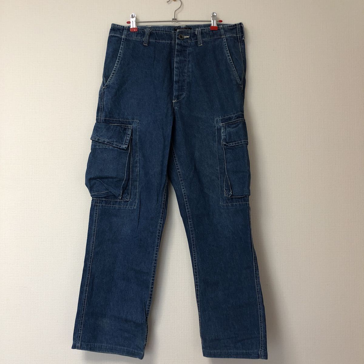 k) RRL ラルフローレン 90's 90年代 3つ星タグ デニム カーゴパンツ