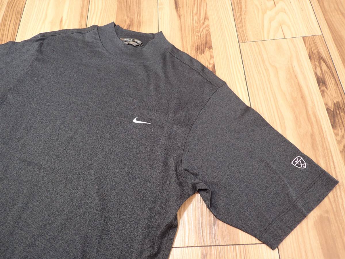 シンプル かっこいい Nike Tiger Woods ナイキ タイガーウッズ ゴルフウエア 半袖 モックネックシャツ ｍ ナイキ 売買されたオークション情報 Yahooの商品情報をアーカイブ公開 オークファン Aucfan Com