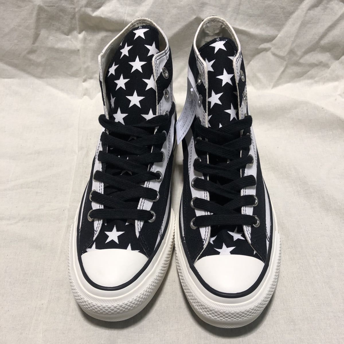 21AW新作 新品未使用 CONVERSE ADDICT コンバースアディクト CHUCK TAYLOR MATERIAL HI チャックテイラー US7 1/2 26cm 星条旗