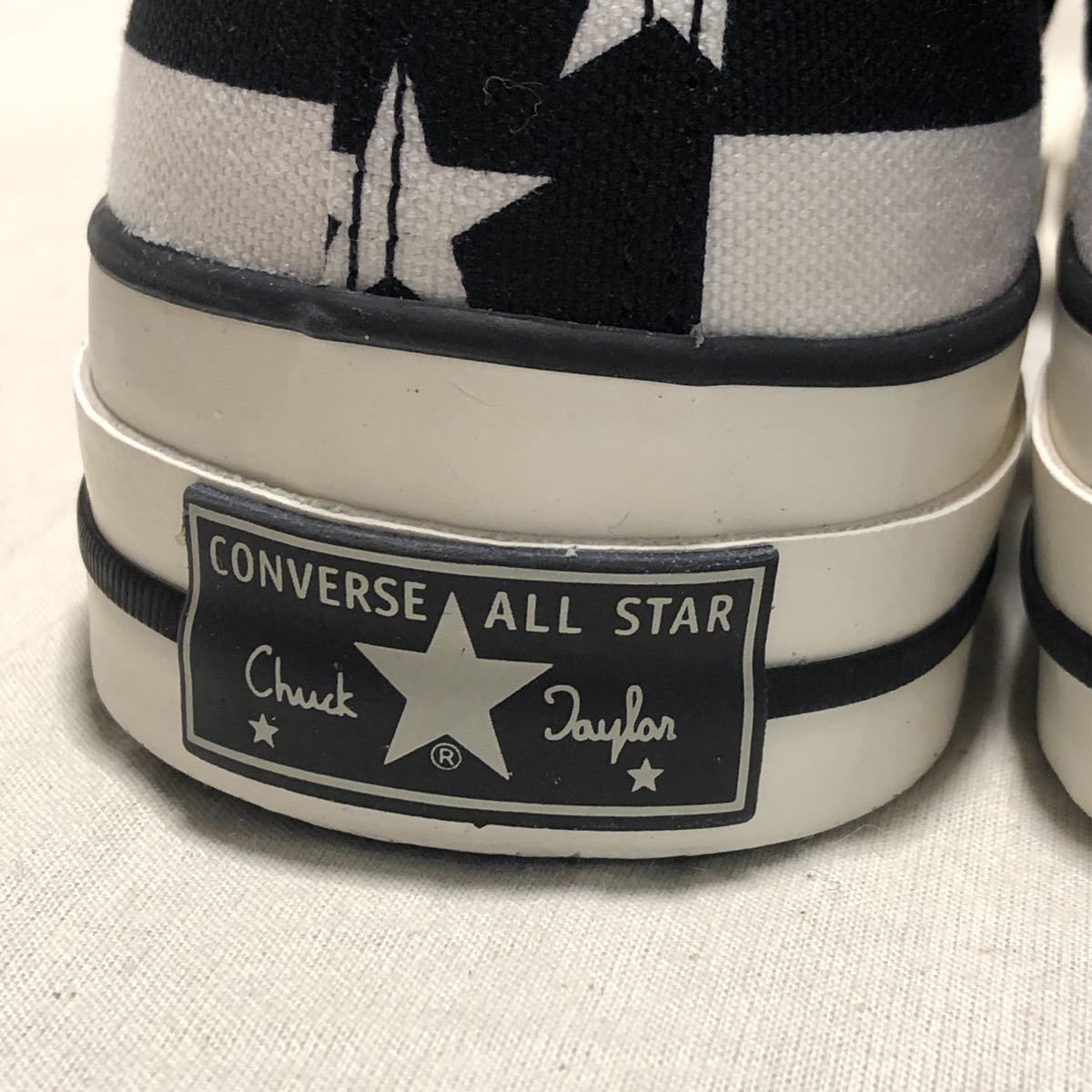 21AW新作 新品未使用 CONVERSE ADDICT コンバースアディクト CHUCK TAYLOR MATERIAL HI チャックテイラー US7 1/2 26cm 星条旗