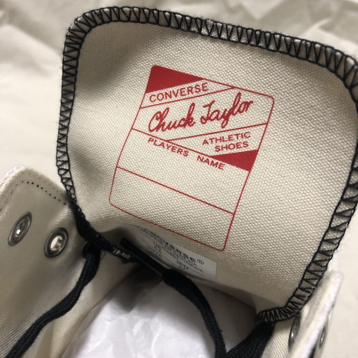 21AW新作 新品未使用 CONVERSE ADDICT コンバースアディクト CHUCK TAYLOR MATERIAL HI チャックテイラー US7 1/2 26cm 星条旗