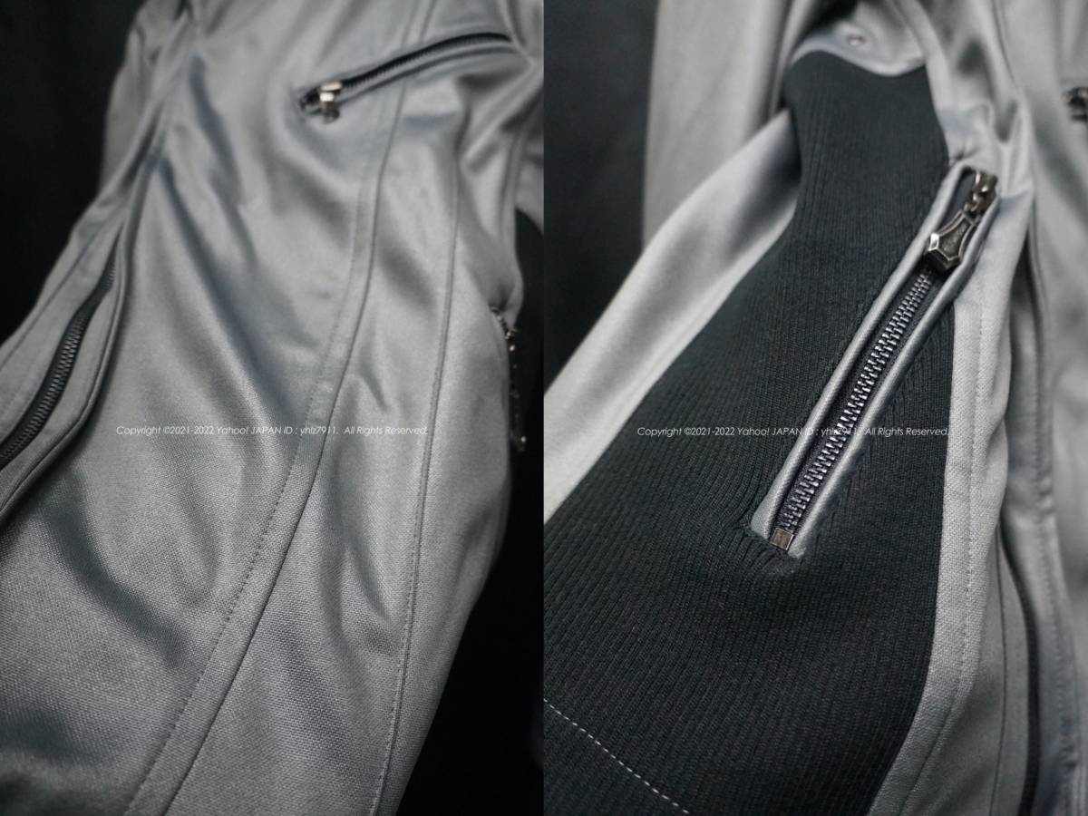LUV MAISON ビッグフード ライダースパーカー 46 レザー切替 光沢 メタリック ジャージ ジャケット フーディー ストレッチ ジャックローズ ジャックローズ メルトンライダースジャケット 0 ROSE MAISON STORE公式通販)