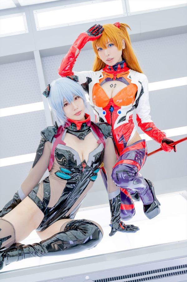 コスプレROM写真集「ダブルエントリー」エヴァ綾波アスカ巨乳プラグ 