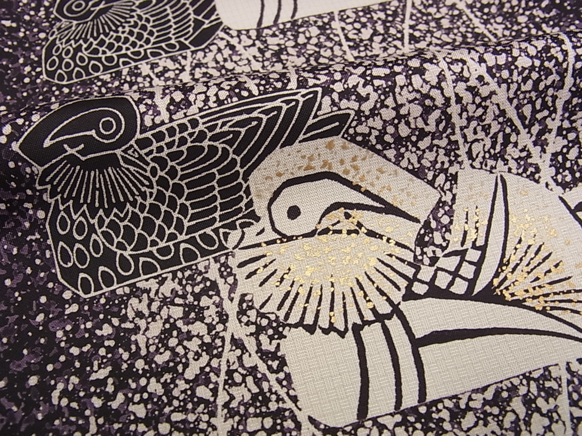 Sale 71 Off 平和屋 人間国宝 羽田登喜男 訪問着 鴛鴦二羽 たたき染め 金銀彩 さが美扱い 正絹 逸品 Kk10 Fucoa Cl