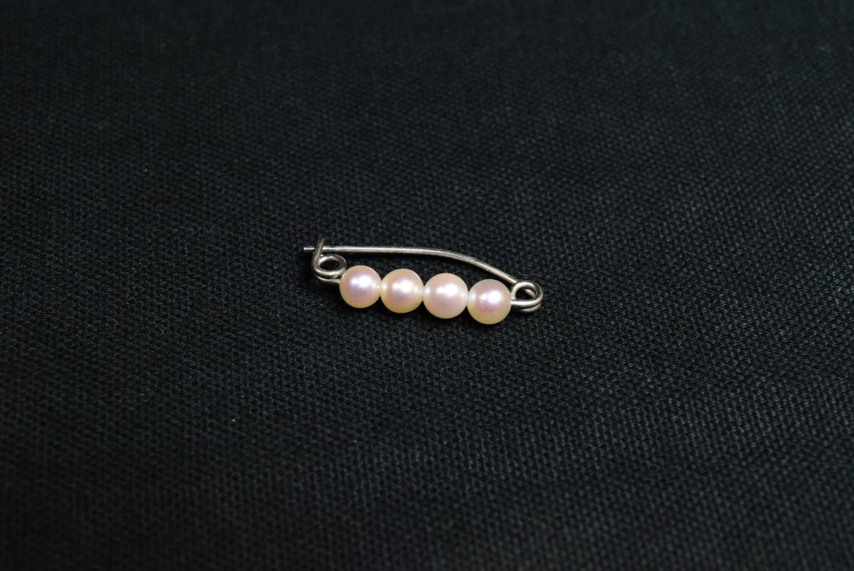 MIKIMOTO ミキモト 2連ネックレス 留具シルバー 予備パール パール