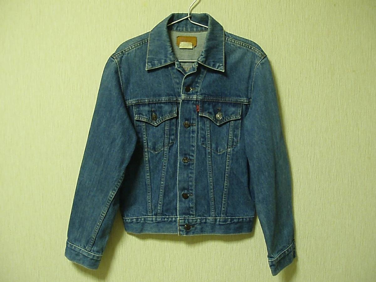 36】リーバイスデニムジャケット カナダ製 80s カナダ製 Levi's