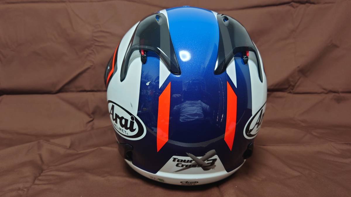 アライヘルメット TOUR-CROSS 3 DETOUR BLUE サイズL（59～60 