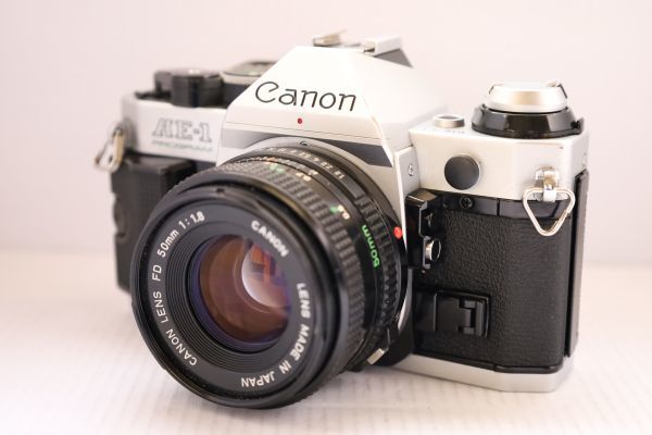 ☆実用美品☆CANON キヤノン AE-1 PROGRAM + NEW FD 50mm F1.8 #