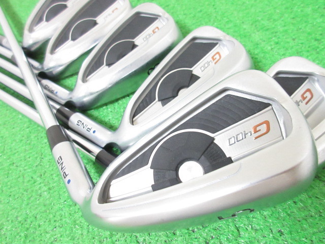 PING G400アイアンセット 6本セット ピン◇◇ PING G400 アイアン 6本 #5-W Zelos6 ◇◇アイアンセット AS14