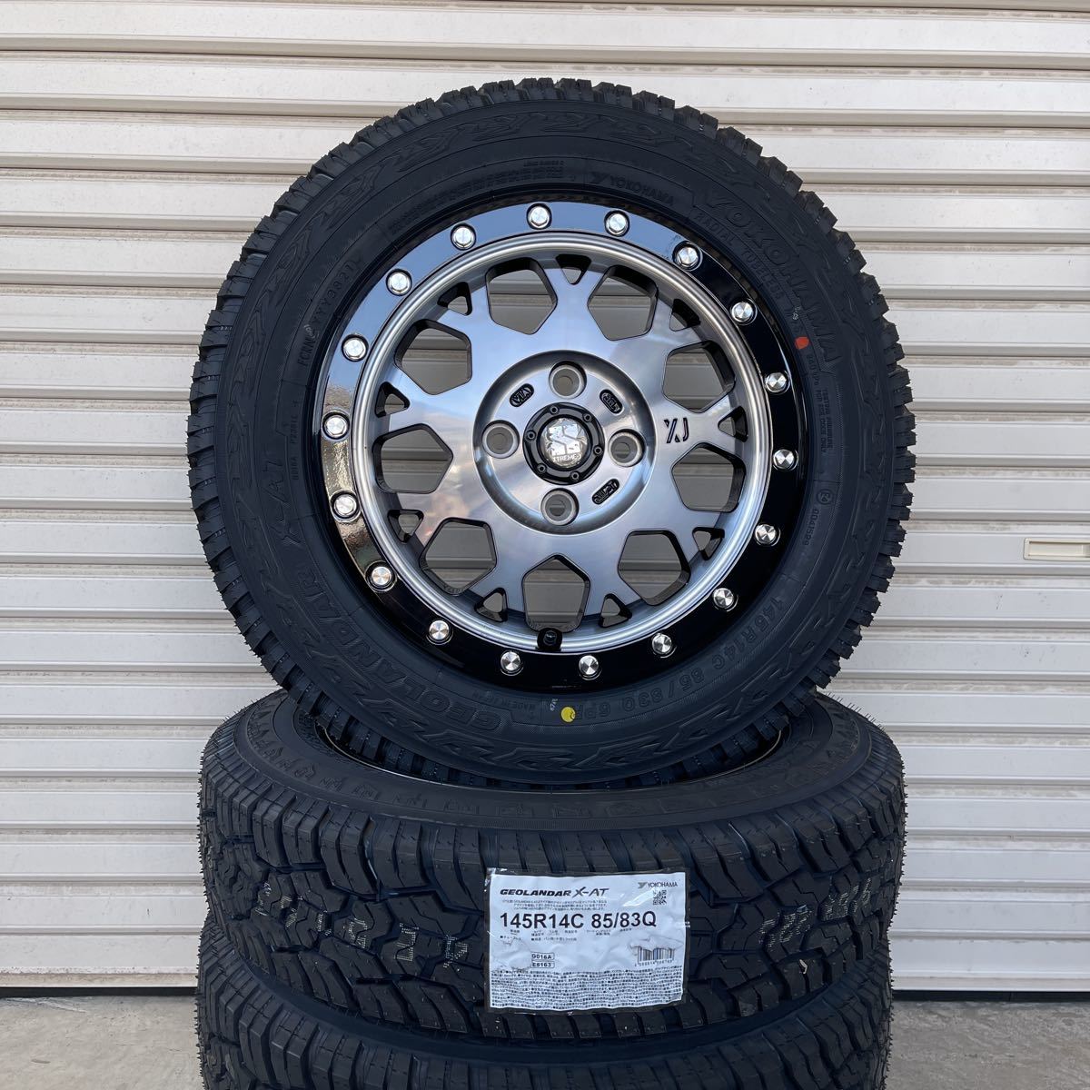 《XTREME-J XJ04》ヨコハマ ジオランダー X-AT◆G016◆145R14C 85/83Q 6PR ゴツゴツタイヤ　M+S◆ハイゼットジャンボ リフトアップ 2026年最新Yahoo!オークション ヨコハマ -xtreme-j 4本セット アイスガード 0