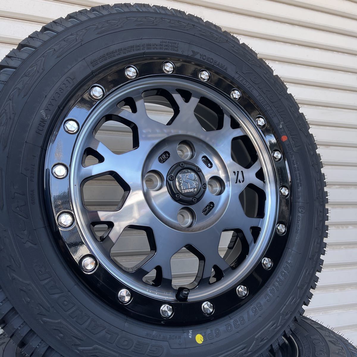 《XTREME-J XJ04》ヨコハマ ジオランダー X-AT◆G016◆145R14C 85/83Q 6PR ゴツゴツタイヤ　M+S◆ハイゼットジャンボ リフトアップ 2026年最新Yahoo!オークション ヨコハマ -xtreme-j 4本セット アイスガード 0