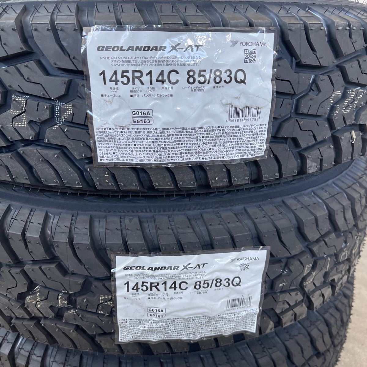 《XTREME-J XJ04》ヨコハマ ジオランダー X-AT◆G016◆145R14C 85/83Q 6PR ゴツゴツタイヤ　M+S◆ハイゼットジャンボ リフトアップ 2026年最新Yahoo!オークション ヨコハマ -xtreme-j 4本セット アイスガード 0