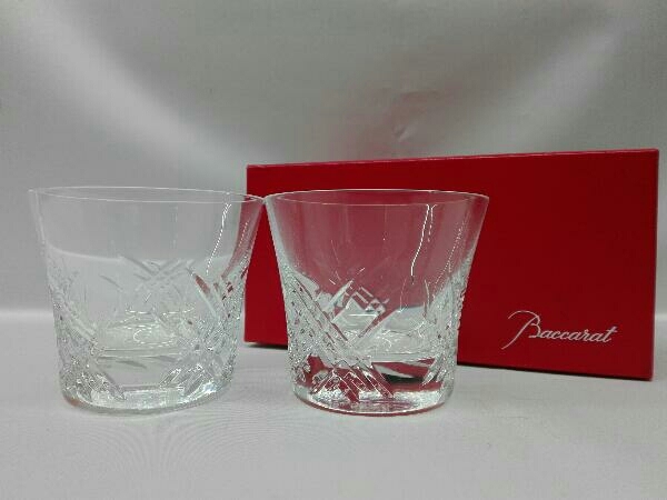 Baccarat バカラ ステラ タンブラー ロックグラス 2014年 刻印 ペア