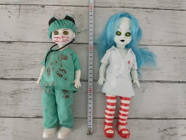 MEZCO メズコ リビングデッドドールズ ドクター＆ナース(人形 
