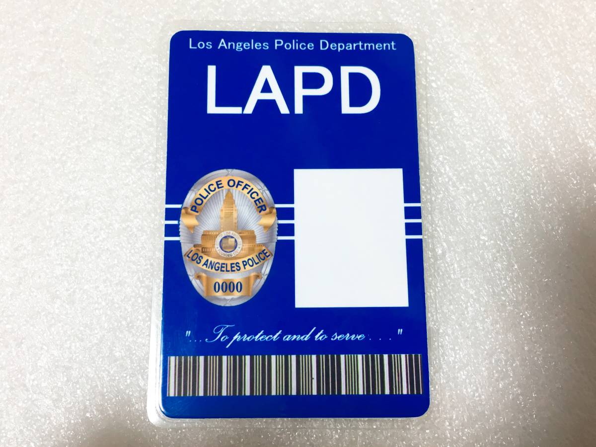 ☆ アメリカ 人気 刑事系 映画 ドラマ グッズ LAPD ロサンゼルス警察