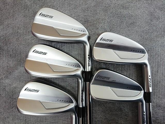 @【中古】 美品！ PING ピン i525 POWER SPEC #6-PW 5本 アイアンセット 黒ドット N.S.PRO MODUS3 モーダス3 TOUR105 ツアー105 (S)