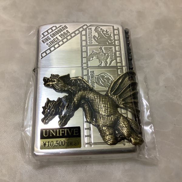 zippo ゴジラ限定品 キングギドラ ジッポ ZIPPO キングギドラ 中古