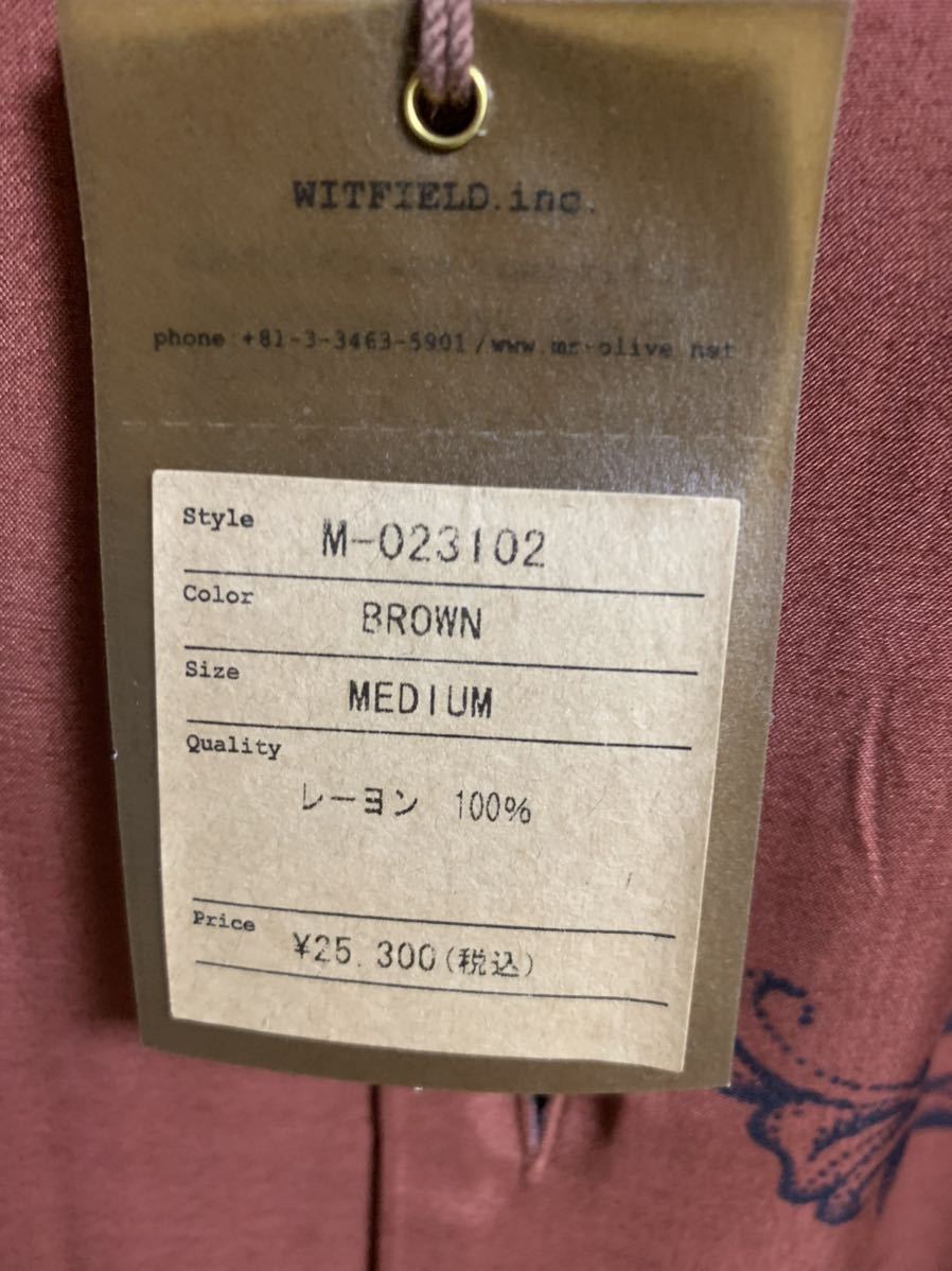 ARIKA × MR.OLIVEオープンカラーシャツアロハシャツミスターオリーブ  