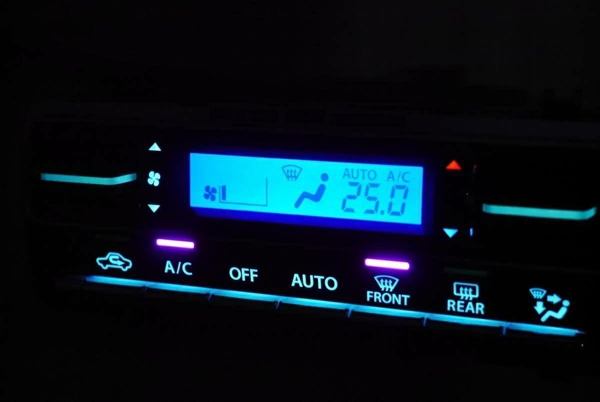 エアコンスイッチパネル A/Cパネル LED打ち替え品 MH55S,MK53S MK53S