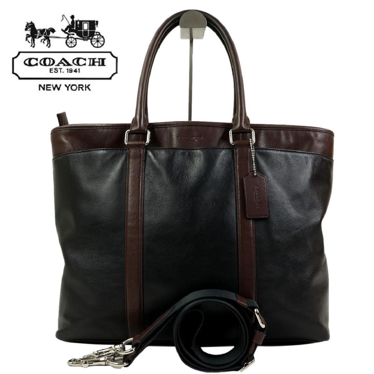 B1419】【美品】COACH コーチ 2wayバッグ ショルダーバッグ トート 