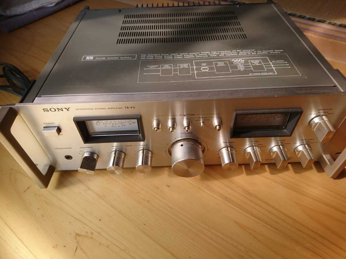 プリメインアンプ SONY F SONY プリメインアンプ ソニー TA-F-510R