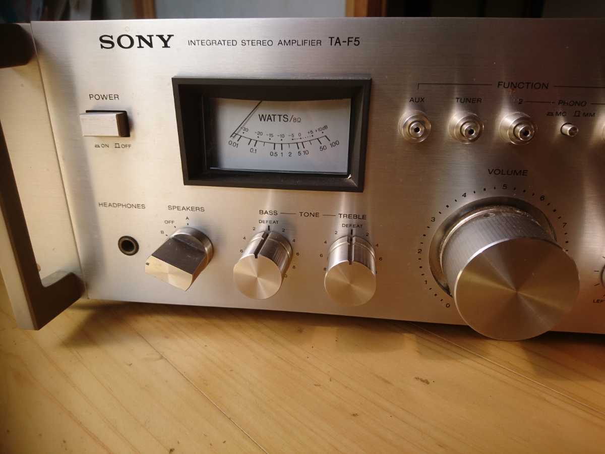 プリメインアンプ SONY F SONY プリメインアンプ ソニー TA-F-510R