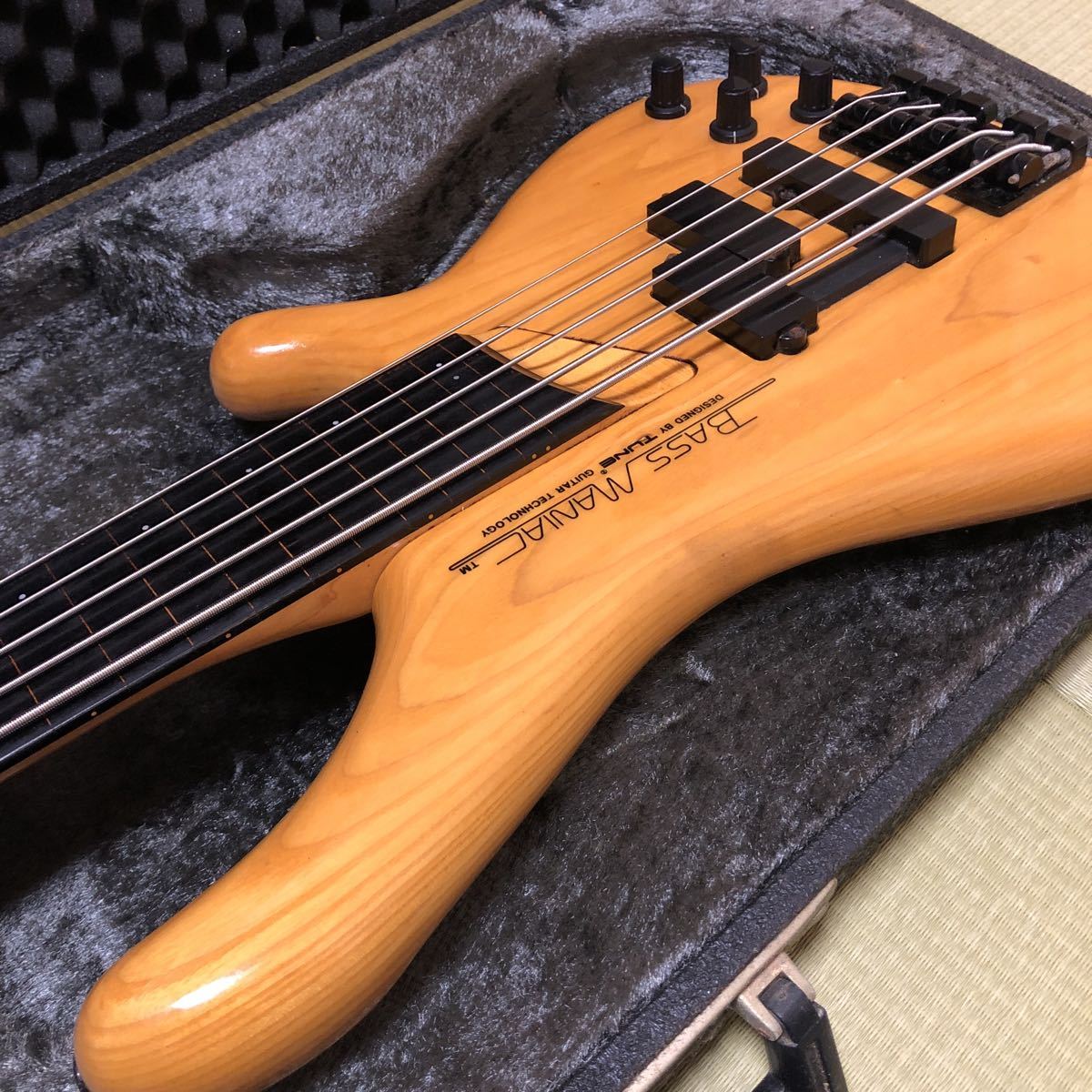 TUNE 5弦ベース フレットレス 6弦ベース改造品(エレキベース本体 