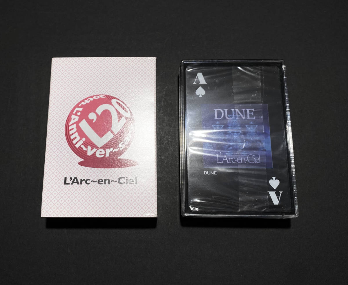 1円出品 非売品 2000名限定 L'Arc-en-Ciel トランプ 銀のラルク賞 未