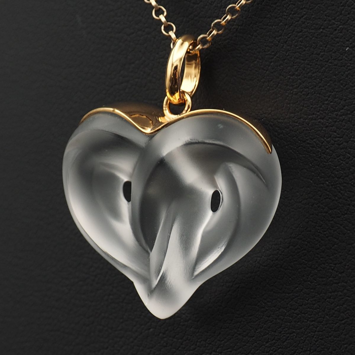 LALIQUE ルネラリック クールクリスタル ハート サンバースト