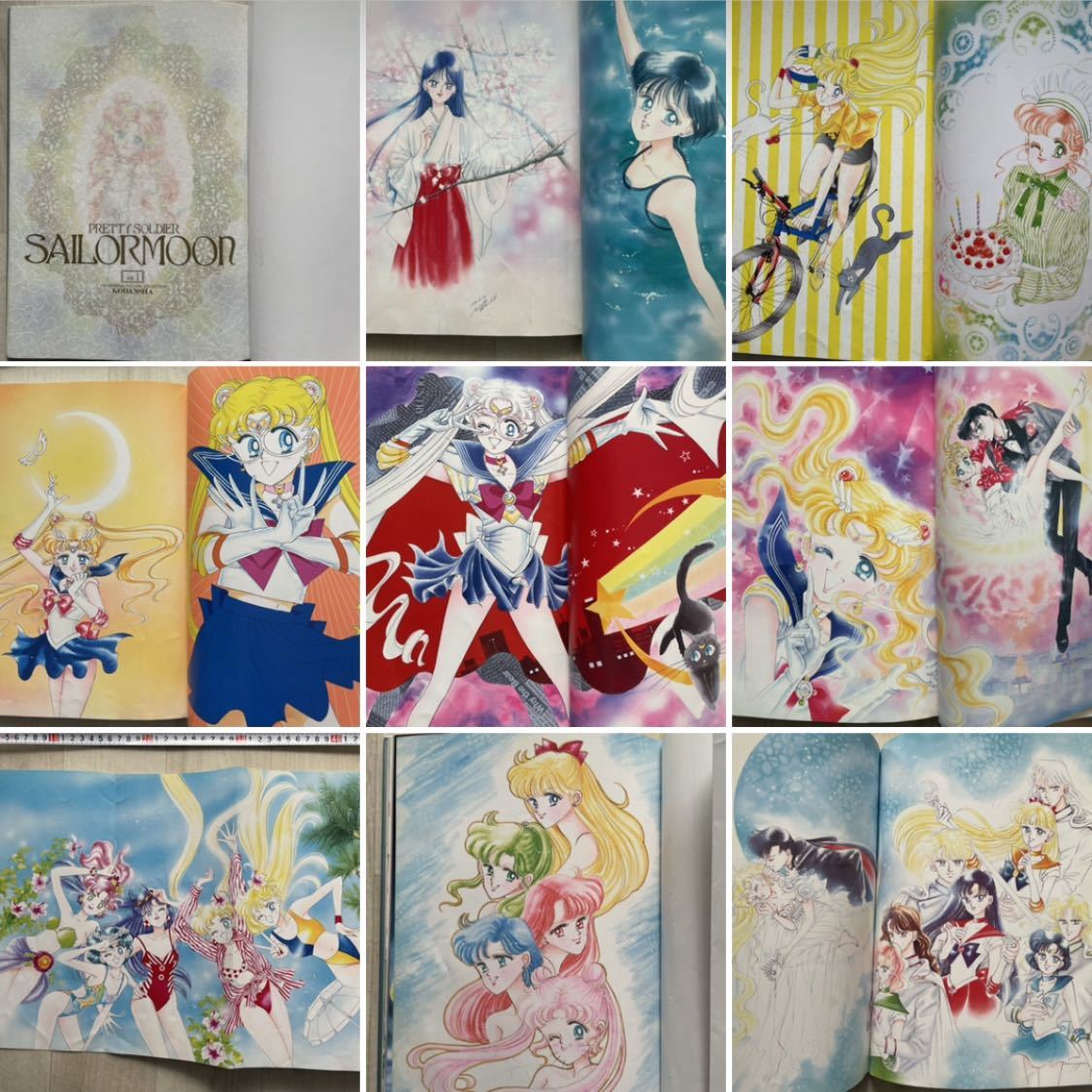美少女戦士セーラームーン原画集 1 初版 1994年10月5日 Sailormoon 武内直子 解説 カラー Naoko ダークキングダム 少女漫画 イラスト集 イラスト集 原画集 売買されたオークション情報 Yahooの商品情報をアーカイブ公開 オークファン Aucfan Com
