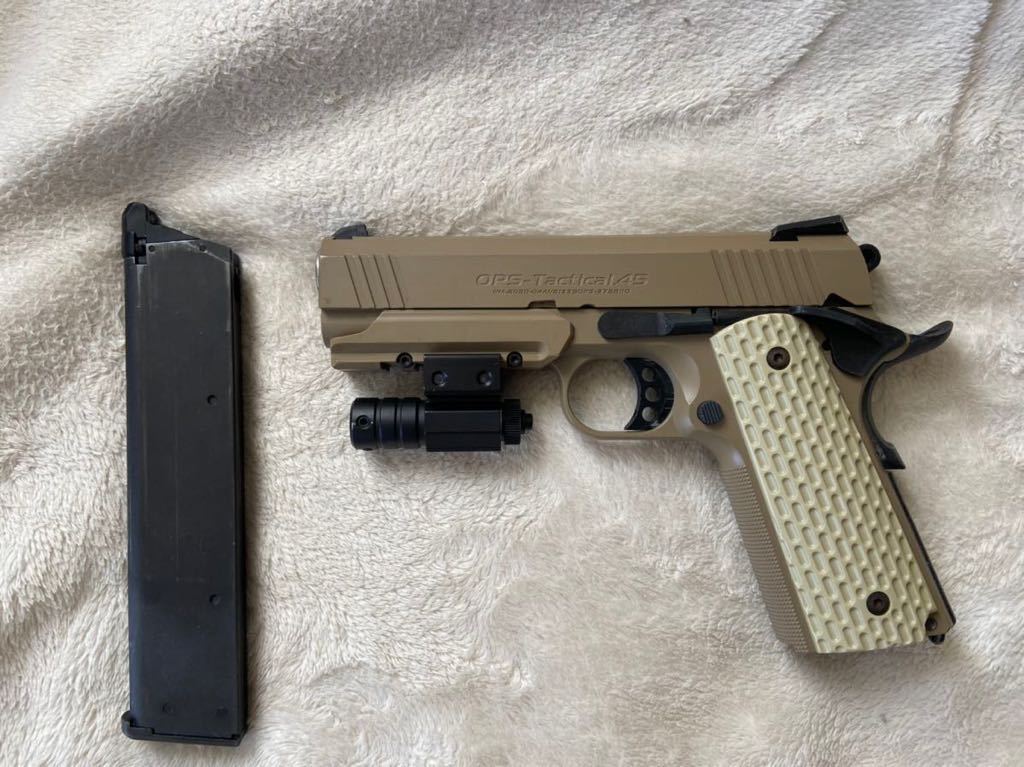 ガスガン 東京マルイ OPS-Tactical .45 ガスガン オリーブ K1957510 