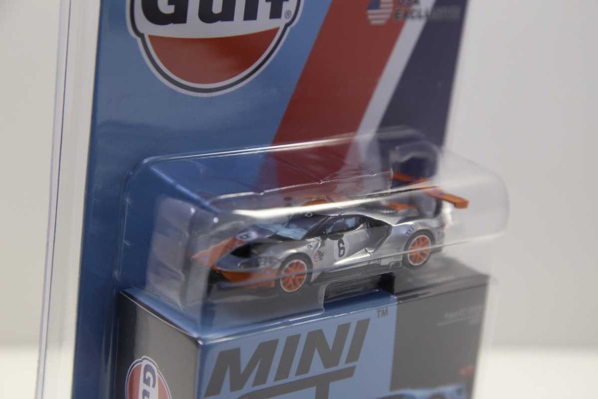 【チェイス・シークレット】Mijo特注 トゥルースケール ミニGT 1/64 フォード GT GTLM ガルフ 左ハンドル 北米限定 43BC76