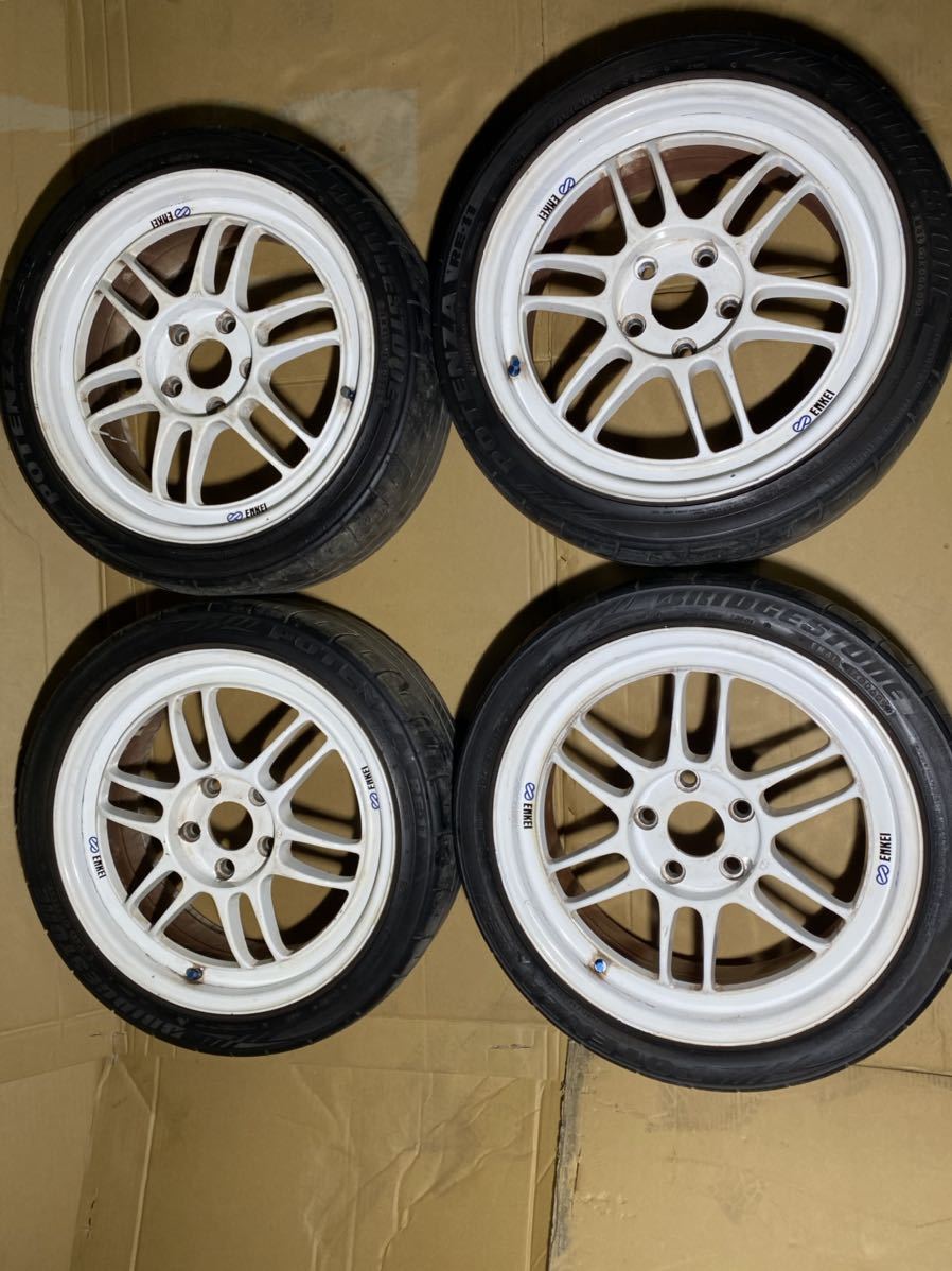 ENKEI】軽量！RP-F1/RPF1☆7J×17+45 PCD114.3-5穴☆205/45R17☆4本 