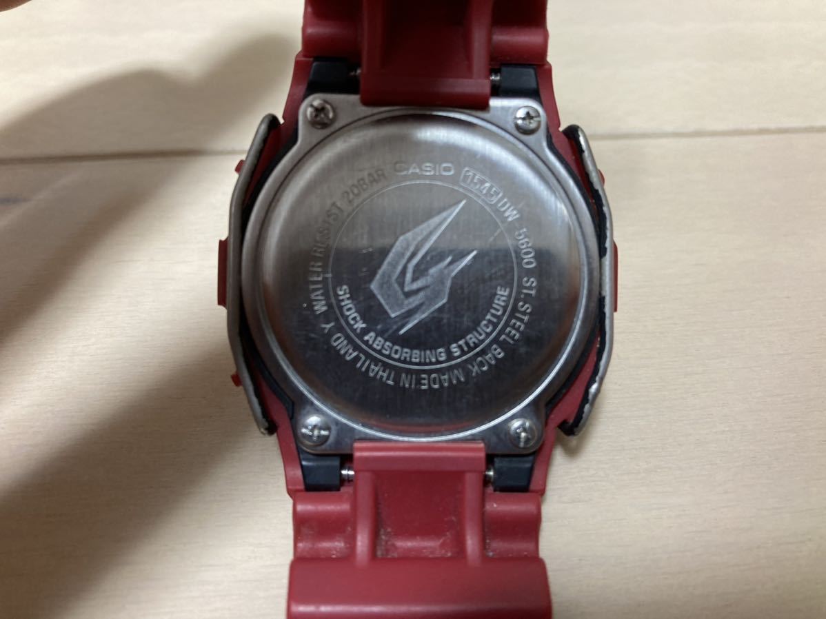 新品未使用G-SHOCK DW-5600 限定「波乗人」レッド ケース付 DW 送料