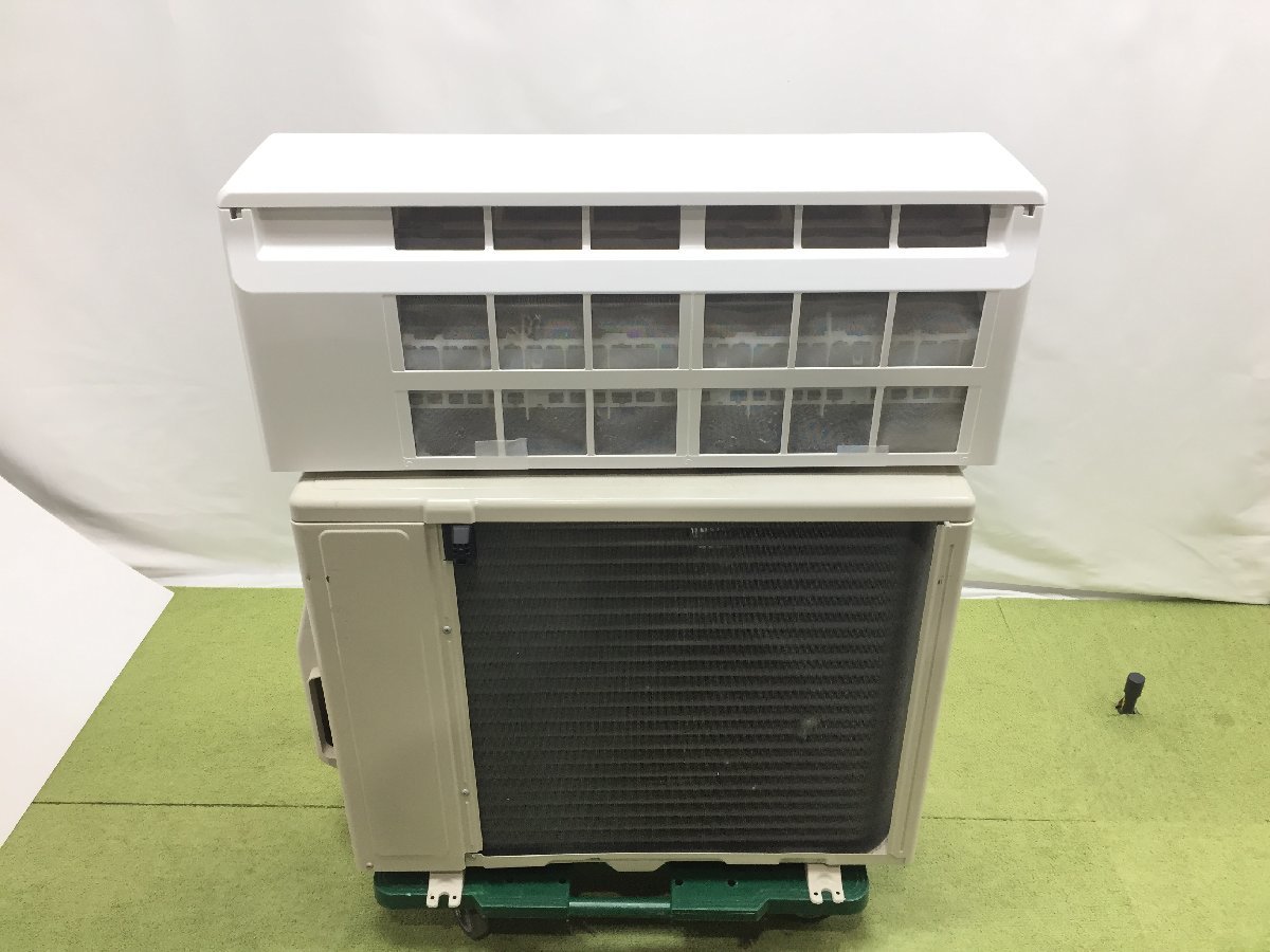美品 富士通 ルームエアコン ノクリア AS-C22J-W 2019年 R32冷媒 2.2kw 