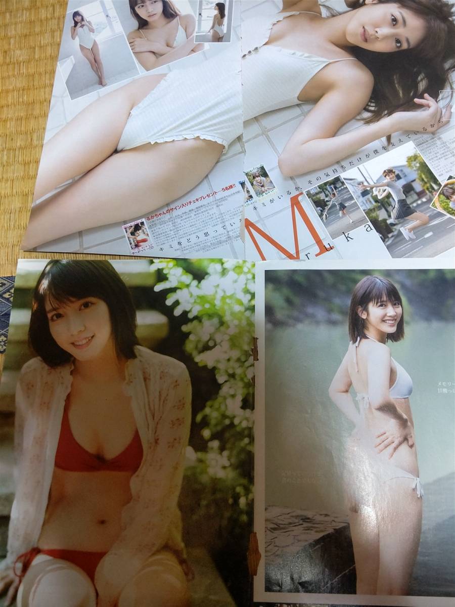 松田るか 切り抜き 水着グラビア ２３ページ 神ビキニ神スタイル 初グラビア初ビキニ タレント 売買されたオークション情報 Yahooの商品情報をアーカイブ公開 オークファン Aucfan Com