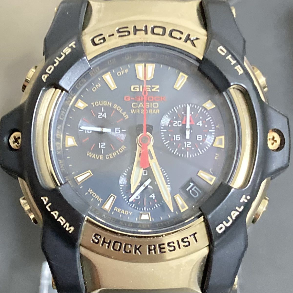 美品G-SHOCK GS-1000BJ-9AJF GIZEジーズ タフソーラー 電波受信 電波 