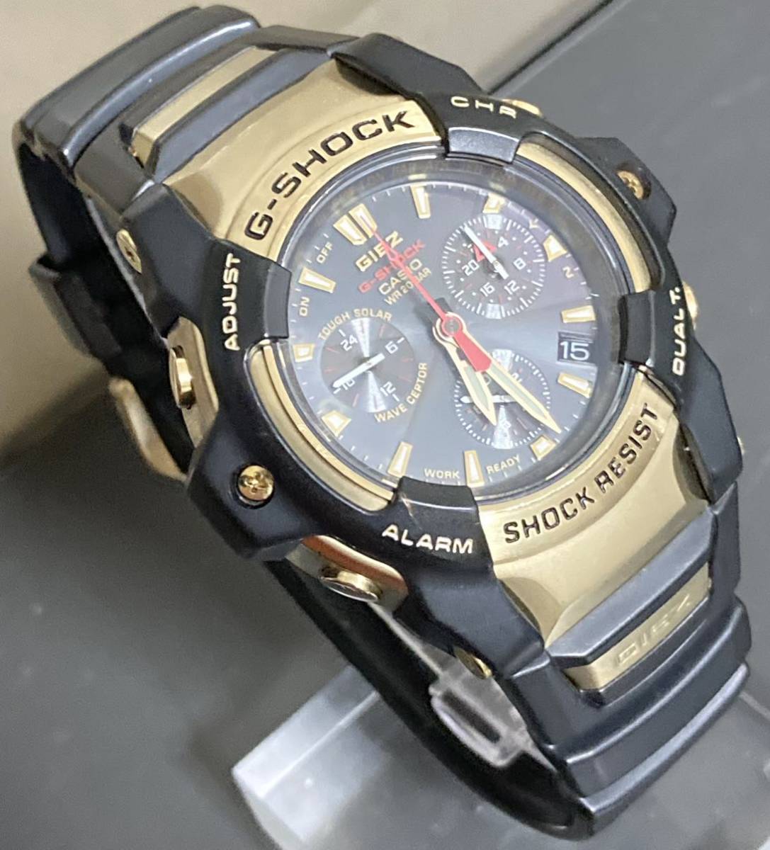 美品G-SHOCK GS-1000BJ-9AJF GIZEジーズ タフソーラー 電波受信 電波 
