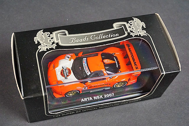 京商 KYOSHO 1/64 ARTA NSX 2007 AUTOBACS オートバックス #8 ビーズ