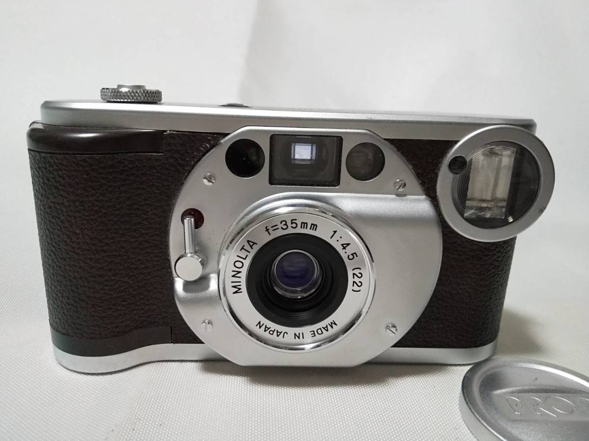 ☆希少品☆ミノルタ MINOLTA PROD 20'S ☆シャッター、フラッシュOK